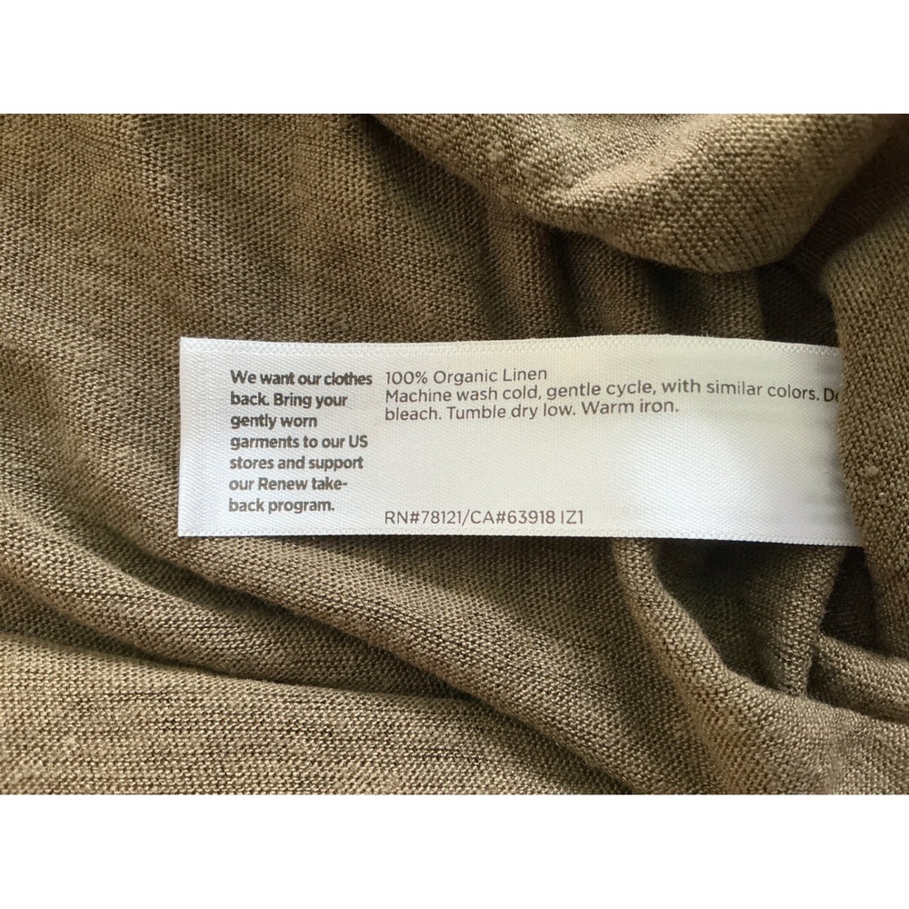 Eileen Fisher Crew Neck Tee Branch Brown Size 3X New With‎ Tags - Picture 5 of 6